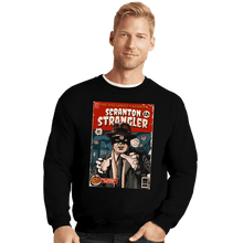 Load image into Gallery viewer, Shirts Crewneck Sweater, Unisex / Small / Black Scranton Strangler
