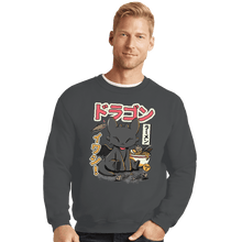 Load image into Gallery viewer, Shirts Crewneck Sweater, Unisex / Small / Charcoal Ramen Night