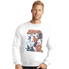 Load image into Gallery viewer, Shirts Crewneck Sweater, Unisex / Small / White Spider Squadron