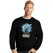 Load image into Gallery viewer, Secret_Shirts Crewneck Sweater, Unisex / Small / Black Fright Castle