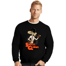 Load image into Gallery viewer, Daily_Deal_Shirts Crewneck Sweater, Unisex / Small / Black A Clockwork Genius