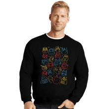 Load image into Gallery viewer, Shirts Crewneck Sweater, Unisex / Small / Black Town Gang