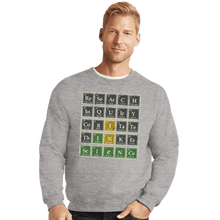 Load image into Gallery viewer, Daily_Deal_Shirts Crewneck Sweater, Unisex / Small / Sports Grey Science Wordle