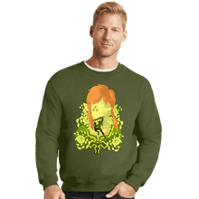 Load image into Gallery viewer, Daily_Deal_Shirts Crewneck Sweater, Unisex / Small / Military Green Legendary Memories