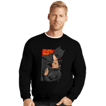 Load image into Gallery viewer, Daily_Deal_Shirts Crewneck Sweater, Unisex / Small / Black Better Love Story