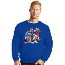 Load image into Gallery viewer, Secret_Shirts Crewneck Sweater, Unisex / Small / Royal Blue Showoffs