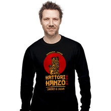 Load image into Gallery viewer, Shirts Long Sleeve Shirts, Unisex / Small / Black Hattori Hanzo