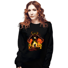 Load image into Gallery viewer, Daily_Deal_Shirts Long Sleeve Shirts, Unisex / Small / Black You Shall Not Pass, Krampus!