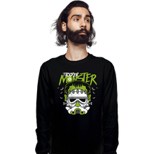 Load image into Gallery viewer, Shirts Long Sleeve Shirts, Unisex / Small / Black New Empire Monster