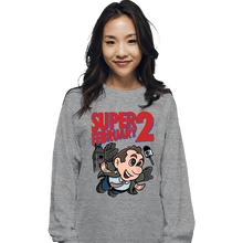 Load image into Gallery viewer, Daily_Deal_Shirts Long Sleeve Shirts, Unisex / Small / Sports Grey Super Ground Hog Day