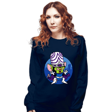 Load image into Gallery viewer, Secret_Shirts Long Sleeve Shirts, Unisex / Small / Navy Double Conqueror!