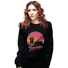 Load image into Gallery viewer, Shirts Long Sleeve Shirts, Unisex / Small / Black Heaven is a Place on Earth