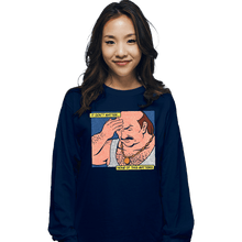 Load image into Gallery viewer, Last_Chance_Shirts Long Sleeve Shirts, Unisex / Small / Navy It Don't Matter