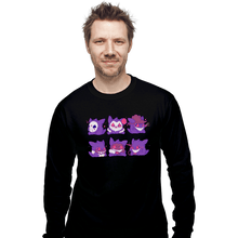 Load image into Gallery viewer, Secret_Shirts Long Sleeve Shirts, Unisex / Small / Black Horror Gengars