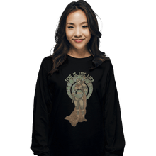 Load image into Gallery viewer, Shirts Long Sleeve Shirts, Unisex / Small / Black Mando Nouveau