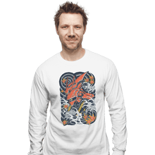 Load image into Gallery viewer, Shirts Long Sleeve Shirts, Unisex / Small / White Char's Counterattack