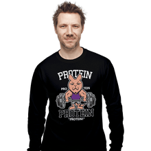 Load image into Gallery viewer, Shirts Long Sleeve Shirts, Unisex / Small / Black Protein Gym