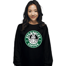 Load image into Gallery viewer, Shirts Long Sleeve Shirts, Unisex / Small / Black Starbucky Coffee