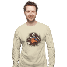Load image into Gallery viewer, Shirts Long Sleeve Shirts, Unisex / Small / Natural Mysterious fossil
