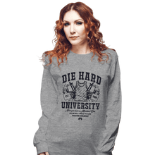Load image into Gallery viewer, Daily_Deal_Shirts Long Sleeve Shirts, Unisex / Small / Sports Grey Die Hard University