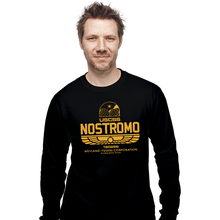 Load image into Gallery viewer, Secret_Shirts Long Sleeve Shirts, Unisex / Small / Black Nostromo