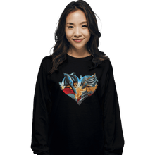 Load image into Gallery viewer, Shirts Long Sleeve Shirts, Unisex / Small / Black Love and Thunder