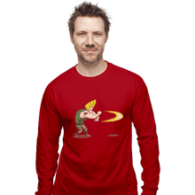 Load image into Gallery viewer, Shirts Long Sleeve Shirts, Unisex / Small / Red Sonic Bravo