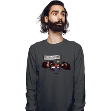 Load image into Gallery viewer, Shirts Long Sleeve Shirts, Unisex / Small / Charcoal Intervention