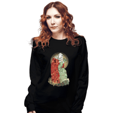 Load image into Gallery viewer, Shirts Long Sleeve Shirts, Unisex / Small / Black The Bloody Kiss