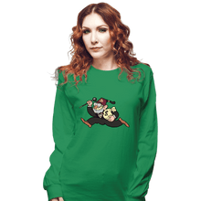 Load image into Gallery viewer, Secret_Shirts Long Sleeve Shirts, Unisex / Small / Irish Green Grunklepoly