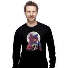 Load image into Gallery viewer, Shirts Long Sleeve Shirts, Unisex / Small / Black Usagi