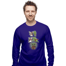 Load image into Gallery viewer, Shirts Long Sleeve Shirts, Unisex / Small / Violet Baby Fusion
