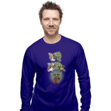 Load image into Gallery viewer, Shirts Long Sleeve Shirts, Unisex / Small / Violet Baby Fusion