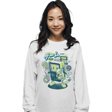 Load image into Gallery viewer, Daily_Deal_Shirts Long Sleeve Shirts, Unisex / Small / White Game Anatomy