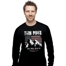 Load image into Gallery viewer, Shirts Long Sleeve Shirts, Unisex / Small / Black An American Mystery