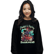 Load image into Gallery viewer, Daily_Deal_Shirts Long Sleeve Shirts, Unisex / Small / Black Packed And Ready for Darkness