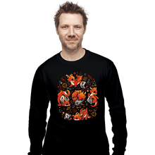 Load image into Gallery viewer, Daily_Deal_Shirts Long Sleeve Shirts, Unisex / Small / Black Tiny Dragon Dice