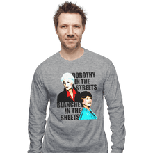Load image into Gallery viewer, Shirts Long Sleeve Shirts, Unisex / Small / Sports Grey Dorothy And Blanche