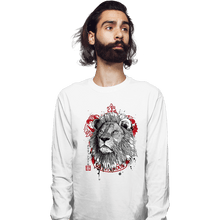 Load image into Gallery viewer, Shirts Long Sleeve Shirts, Unisex / Small / White Courage and Determination