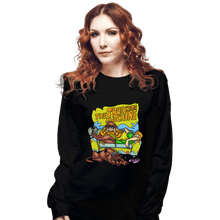 Load image into Gallery viewer, Daily_Deal_Shirts Long Sleeve Shirts, Unisex / Small / Black The True Crime Machine