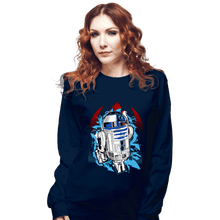 Load image into Gallery viewer, Shirts Long Sleeve Shirts, Unisex / Small / Navy R2 TAG2