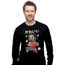 Load image into Gallery viewer, Shirts Long Sleeve Shirts, Unisex / Small / Black Kawaii Leonard
