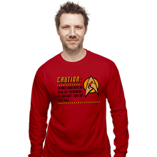 Load image into Gallery viewer, Shirts Long Sleeve Shirts, Unisex / Small / Red Red Shirt Guy