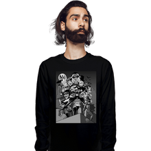 Load image into Gallery viewer, Shirts Long Sleeve Shirts, Unisex / Small / Black BTAS 30th Black & White