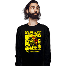 Load image into Gallery viewer, Shirts Long Sleeve Shirts, Unisex / Small / Black Who Watches The Family?