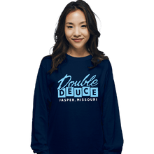 Load image into Gallery viewer, Secret_Shirts Long Sleeve Shirts, Unisex / Small / Navy Double Deuce!