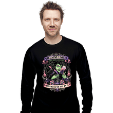 Load image into Gallery viewer, Daily_Deal_Shirts Long Sleeve Shirts, Unisex / Small / Black Villains Unite Maleficent