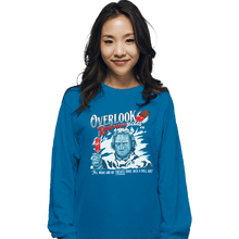 Load image into Gallery viewer, Shirts Long Sleeve Shirts, Unisex / Small / Sapphire Overlook Redrumsicles