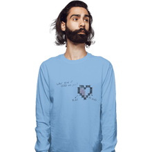 Load image into Gallery viewer, Shirts Long Sleeve Shirts, Unisex / Small / Powder Blue Choose Your Side
