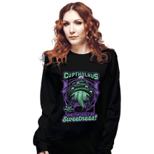 Load image into Gallery viewer, Secret_Shirts Long Sleeve Shirts, Unisex / Small / Black Cupcake Cthulhu